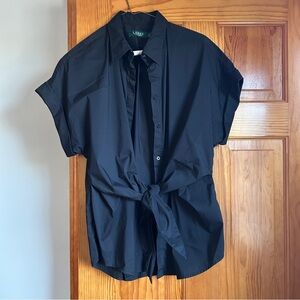 Ralph Lauren Black Short Sleeve Shirt